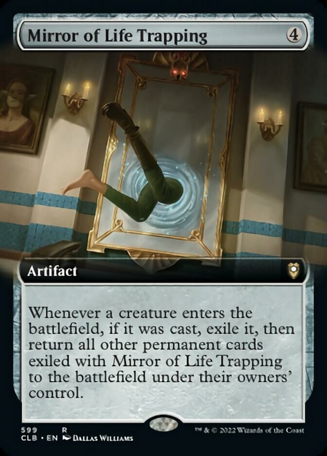Mirror of Life Trapping (Extended Art) [Commander Legends: Battle for Baldur's Gate] | Gear Gaming Fayetteville