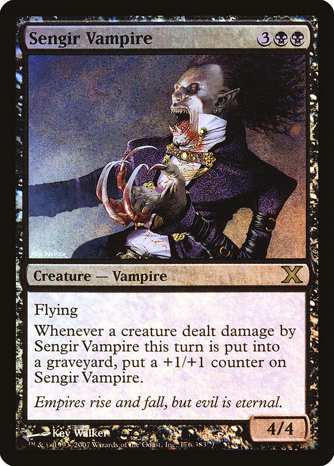 Sengir Vampire (Premium Foil) [Tenth Edition] | Gear Gaming Fayetteville