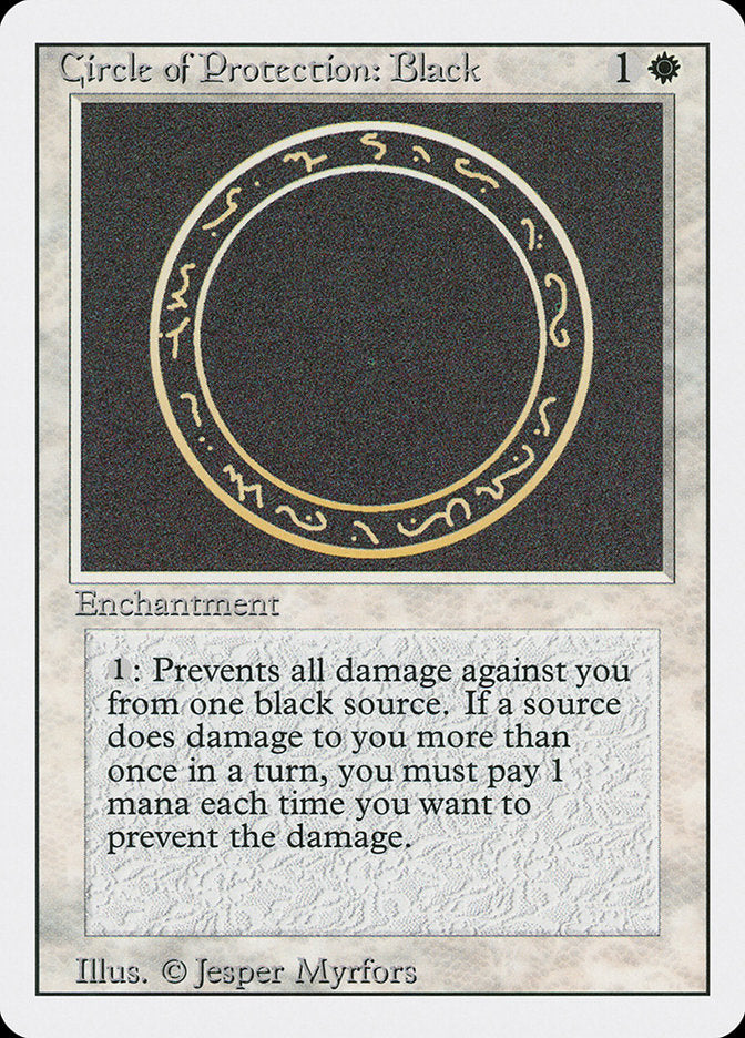 Circle of Protection: Black [Revised Edition] | Gear Gaming Fayetteville