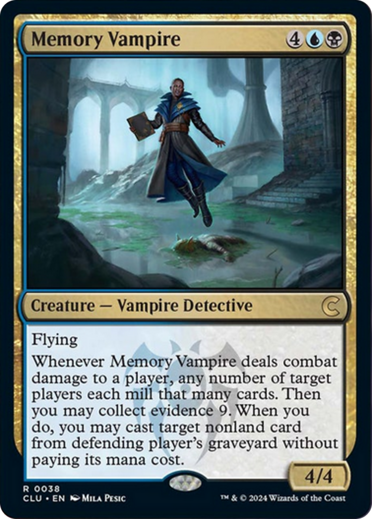 Memory Vampire [Ravnica: Clue Edition] | Gear Gaming Fayetteville