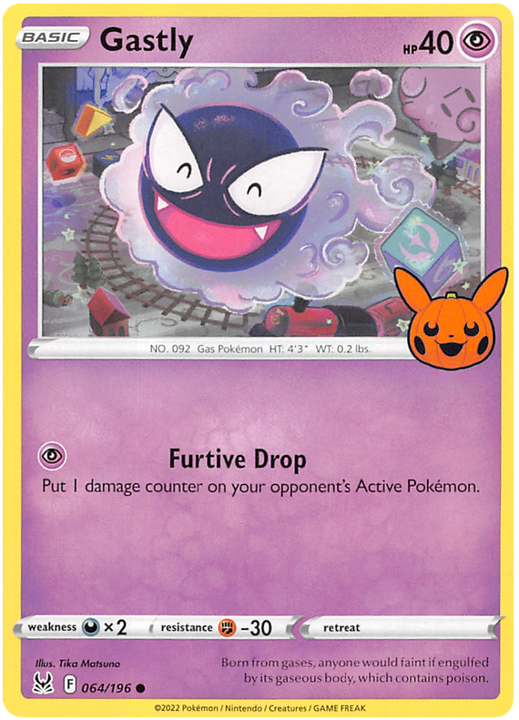 Gastly (064/196) [Trick or Trade 2023] | Gear Gaming Fayetteville