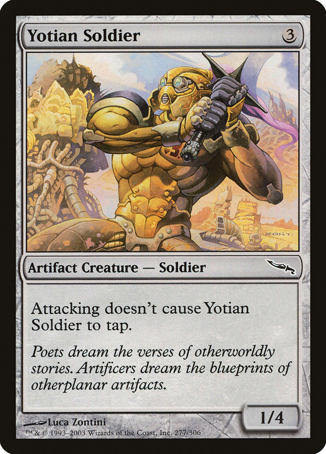 Yotian Soldier [Mirrodin] | Gear Gaming Fayetteville