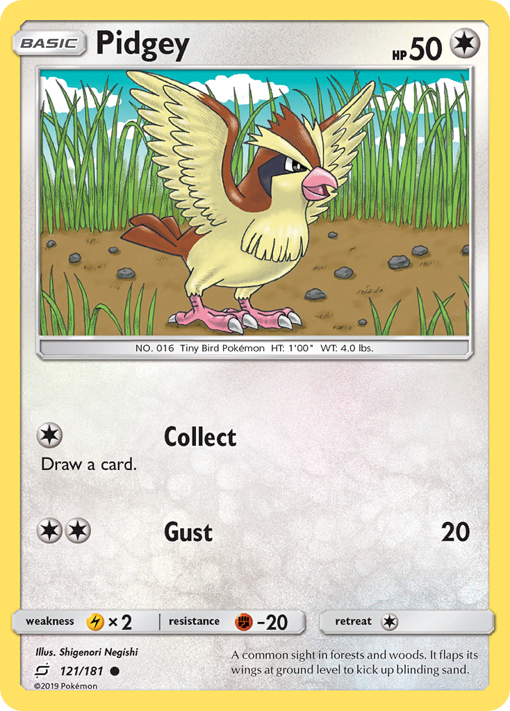 Pidgey (121/181) [Sun & Moon: Team Up] | Gear Gaming Fayetteville