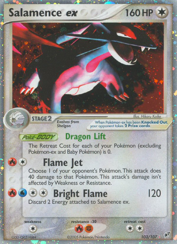 Salamence ex (103/107) [EX: Deoxys] | Gear Gaming Fayetteville