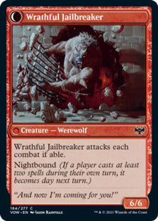 Weary Prisoner // Wrathful Jailbreaker [Innistrad: Crimson Vow] | Gear Gaming Fayetteville