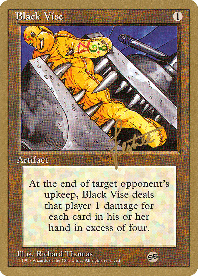 Black Vise (Bertrand Lestree) (SB) [Pro Tour Collector Set] | Gear Gaming Fayetteville