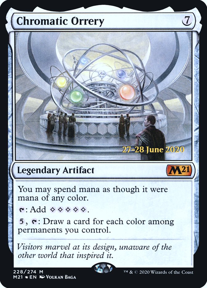 Chromatic Orrery [Core Set 2021 Prerelease Promos] | Gear Gaming Fayetteville