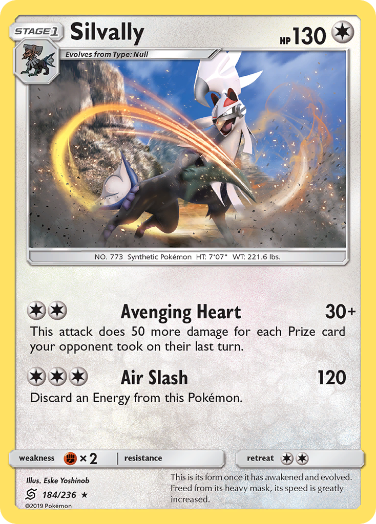 Silvally (184/236) [Sun & Moon: Unified Minds] | Gear Gaming Fayetteville