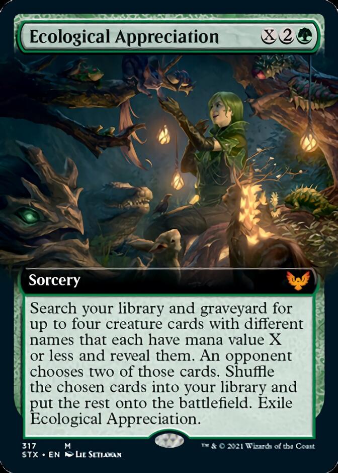 Ecological Appreciation (Extended Art) [Strixhaven: School of Mages] | Gear Gaming Fayetteville