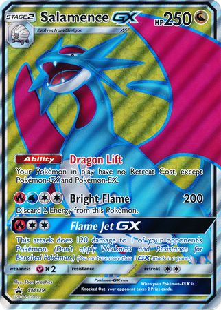 Salamence GX (SM139) (Jumbo Card) [Sun & Moon: Black Star Promos] | Gear Gaming Fayetteville