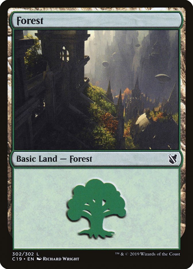 Forest (302) [Commander 2019] | Gear Gaming Fayetteville