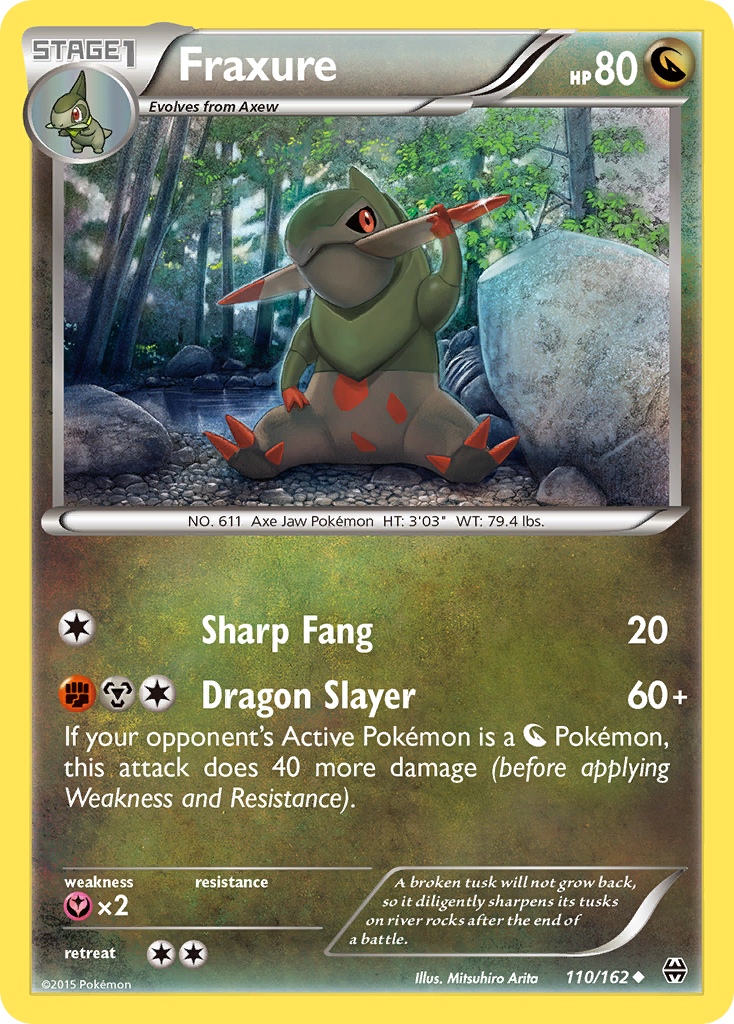 Fraxure (110/162) [XY: BREAKthrough] | Gear Gaming Fayetteville