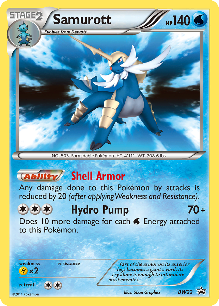 Samurott (BW22) [Black & White: Black Star Promos] | Gear Gaming Fayetteville