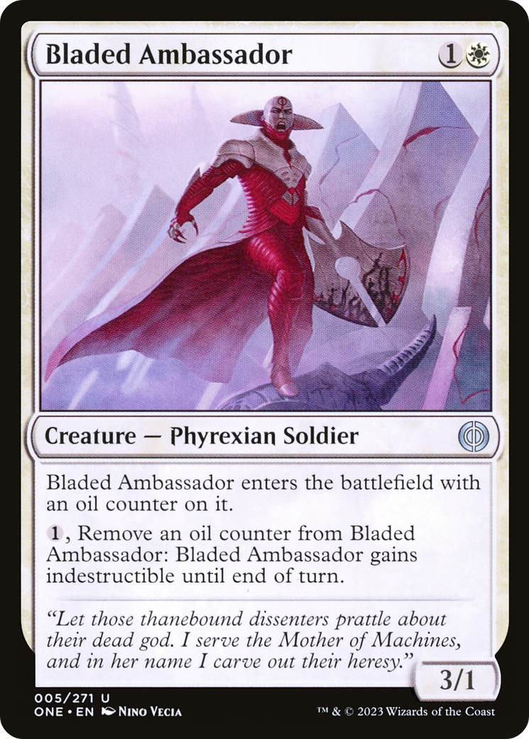 Bladed Ambassador [Phyrexia: All Will Be One] | Gear Gaming Fayetteville