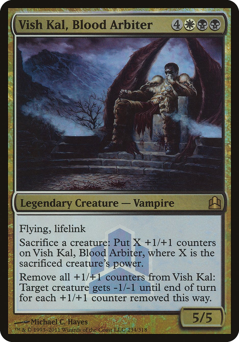 Vish Kal, Blood Arbiter (Launch) (Oversized) [Commander 2011 Oversized] | Gear Gaming Fayetteville