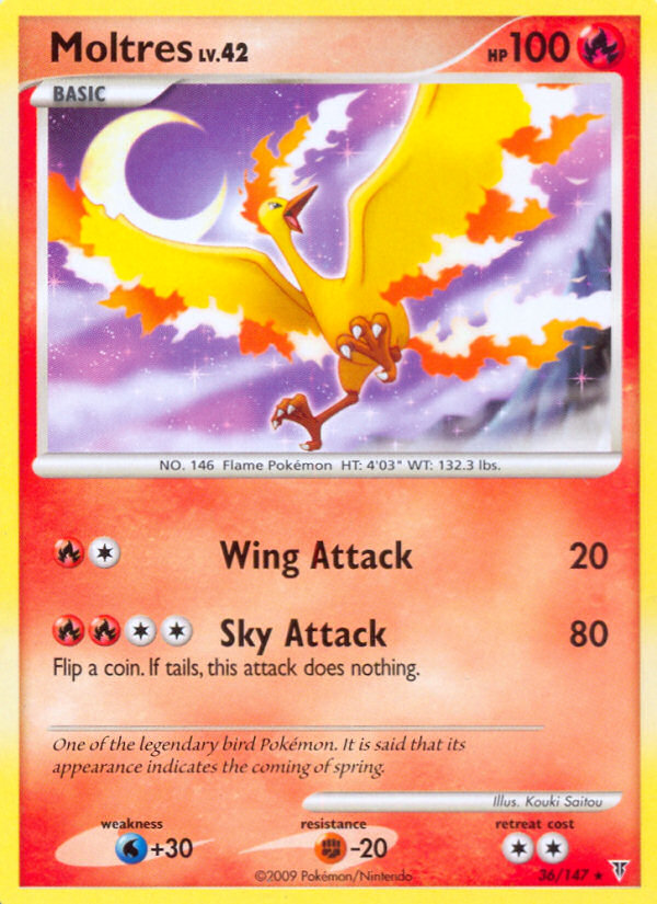 Moltres (36/147) [Platinum: Supreme Victors] | Gear Gaming Fayetteville