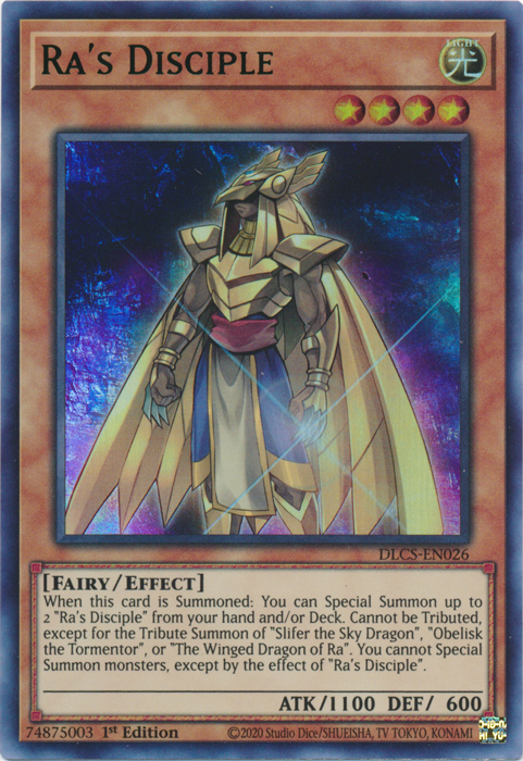 Ra's Disciple (Green) [DLCS-EN026] Ultra Rare | Gear Gaming Fayetteville