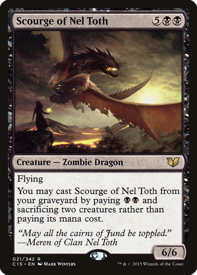 Scourge of Nel Toth [Commander 2015] | Gear Gaming Fayetteville