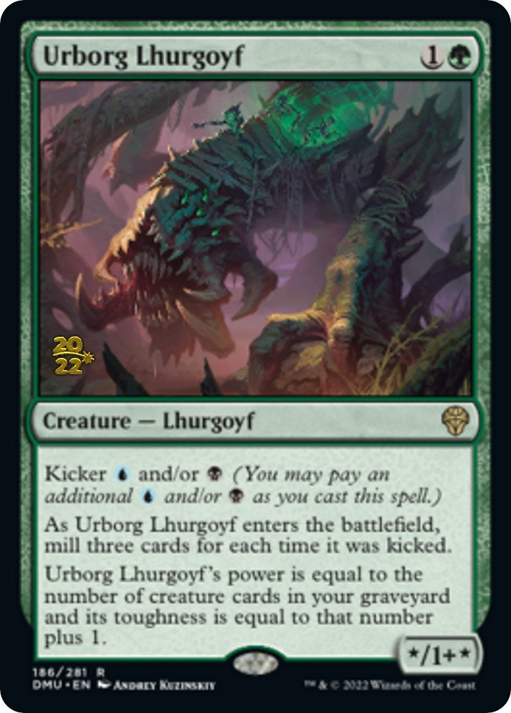 Urborg Lhurgoyf [Dominaria United Prerelease Promos] | Gear Gaming Fayetteville