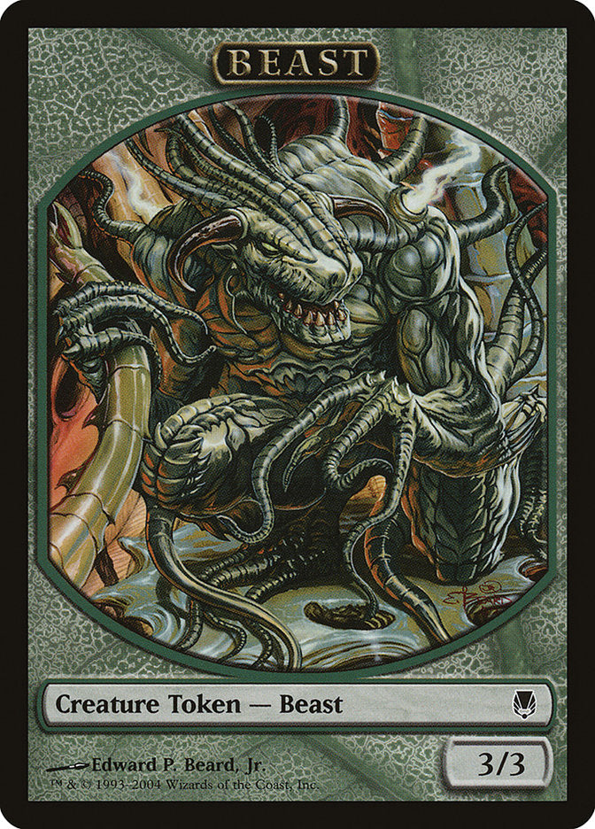 Beast Token [Magic Player Rewards 2004] | Gear Gaming Fayetteville