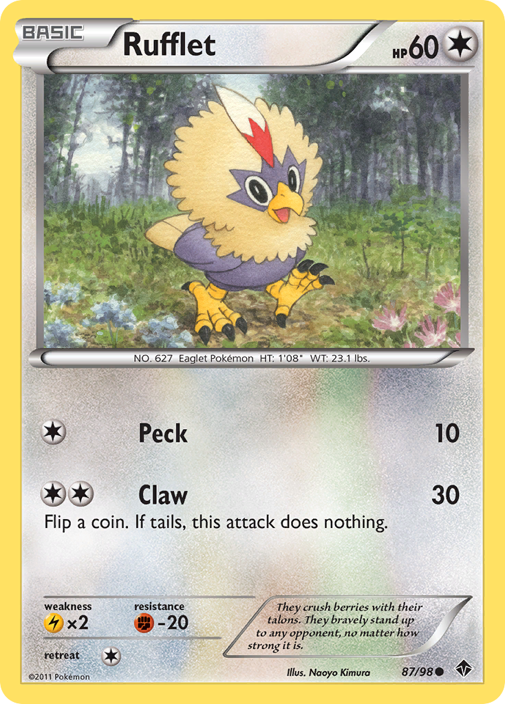 Rufflet (87/98) [Black & White: Emerging Powers] | Gear Gaming Fayetteville