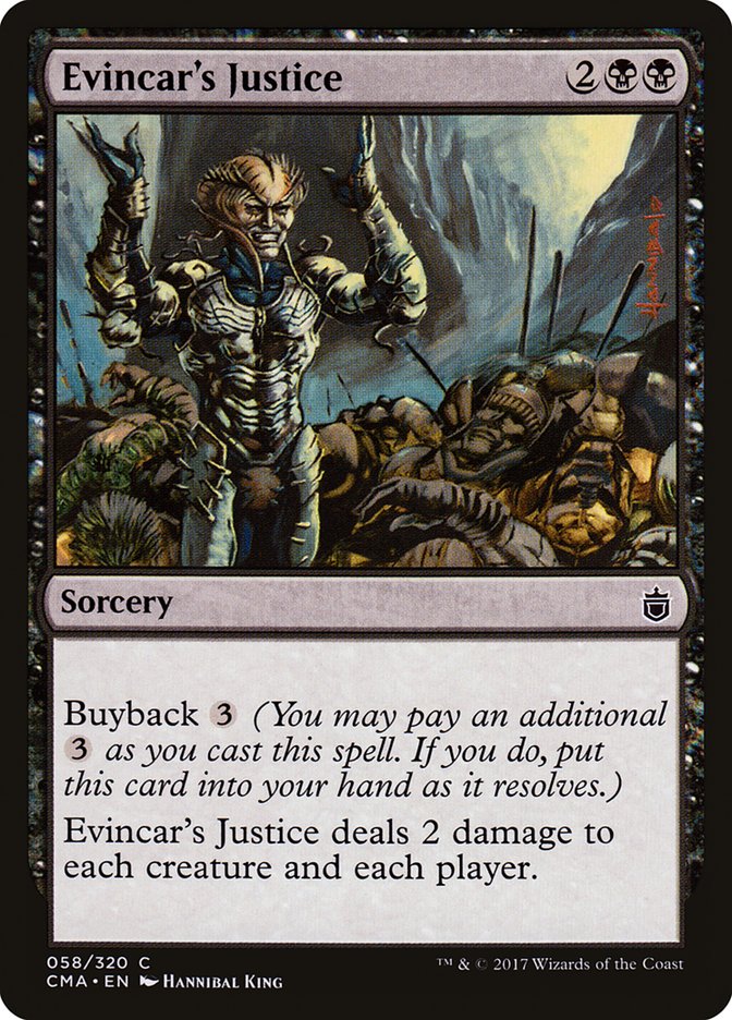 Evincar's Justice [Commander Anthology] | Gear Gaming Fayetteville