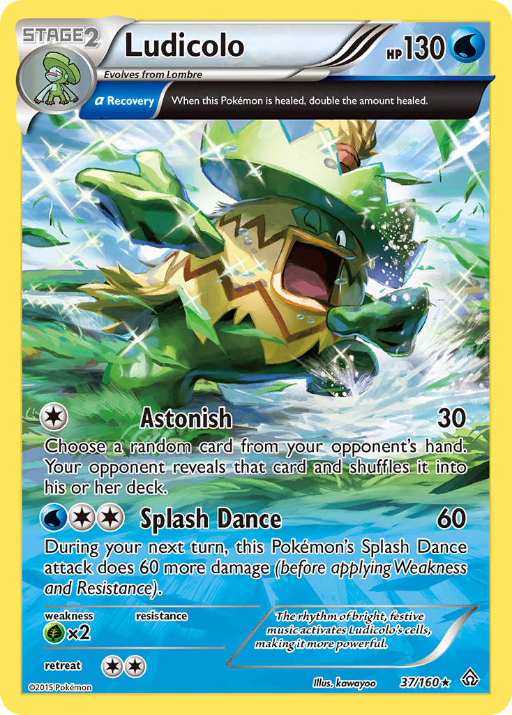 Ludicolo (37/160) [XY: Primal Clash] | Gear Gaming Fayetteville