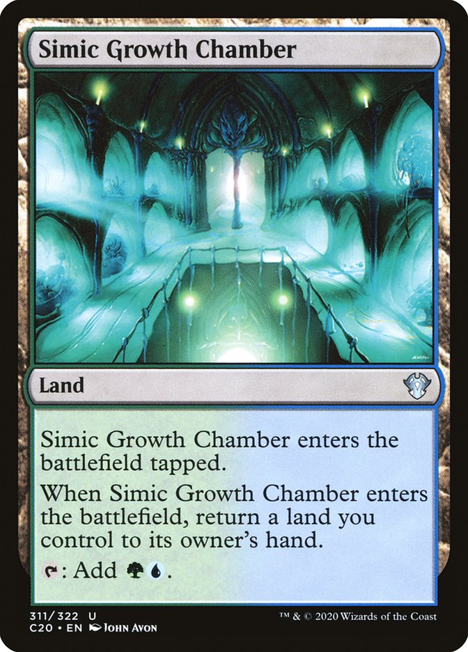 Simic Growth Chamber [Commander 2020] | Gear Gaming Fayetteville