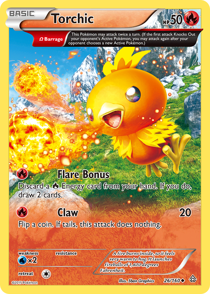 Torchic (26/160) [XY: Primal Clash] | Gear Gaming Fayetteville