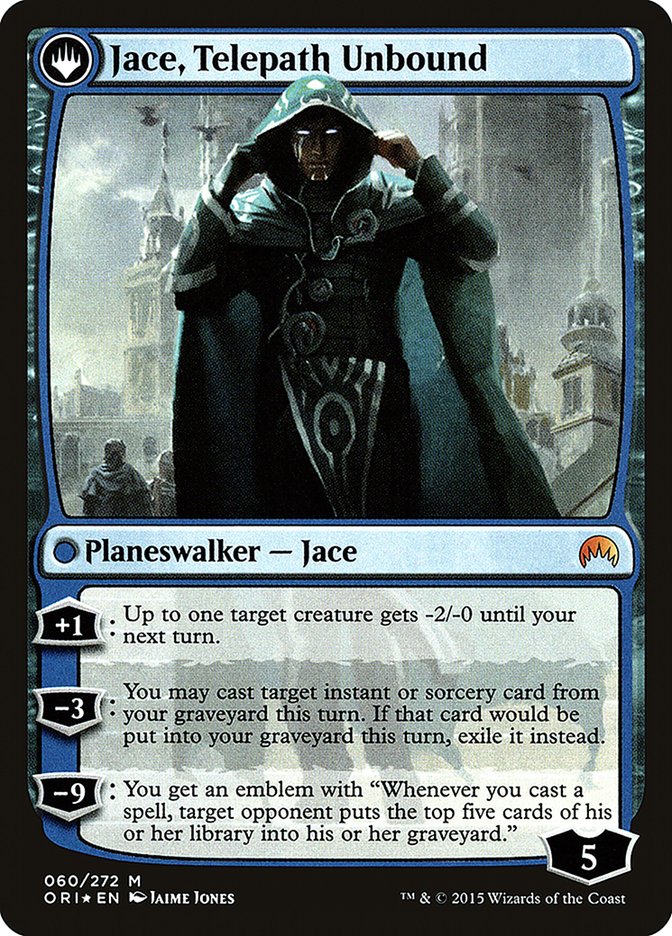 Jace, Vryn's Prodigy // Jace, Telepath Unbound [Magic Origins Prerelease Promos] | Gear Gaming Fayetteville