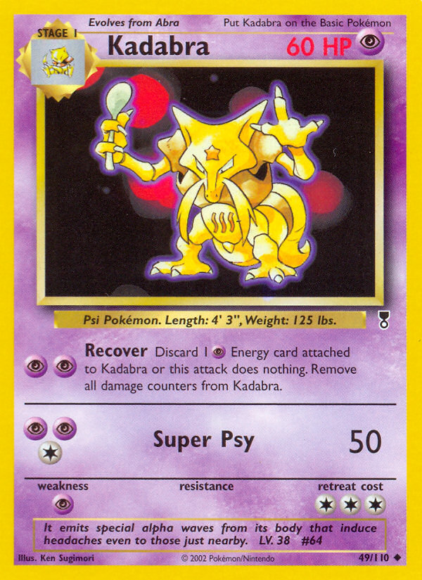 Kadabra (49/110) [Legendary Collection] | Gear Gaming Fayetteville