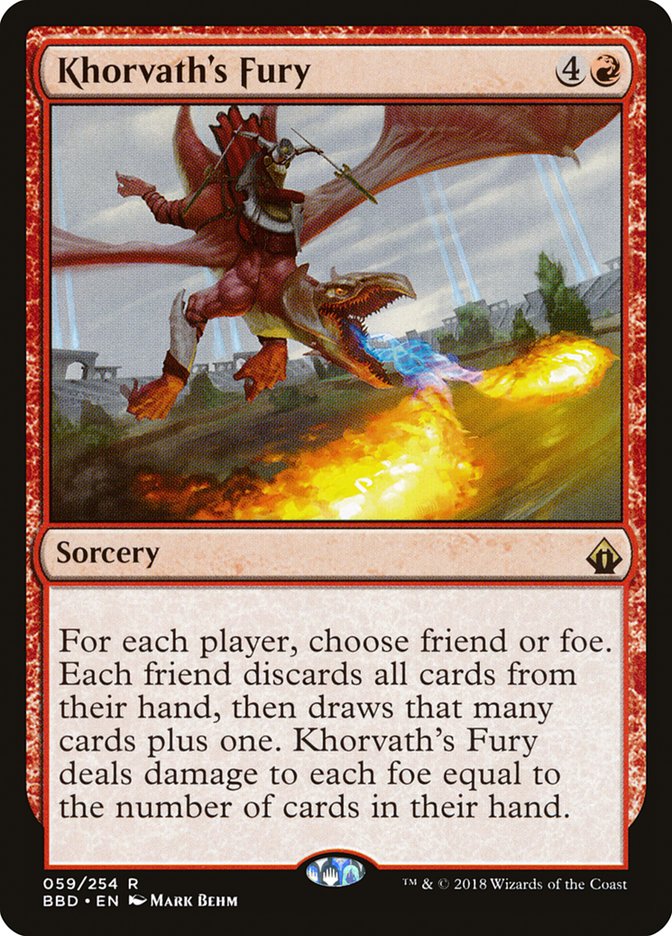 Khorvath's Fury [Battlebond] | Gear Gaming Fayetteville