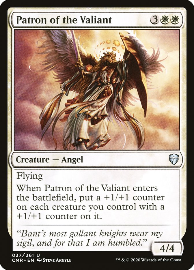 Patron of the Valiant [Commander Legends] | Gear Gaming Fayetteville