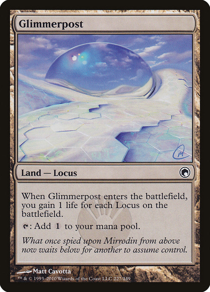 Glimmerpost [Scars of Mirrodin] | Gear Gaming Fayetteville