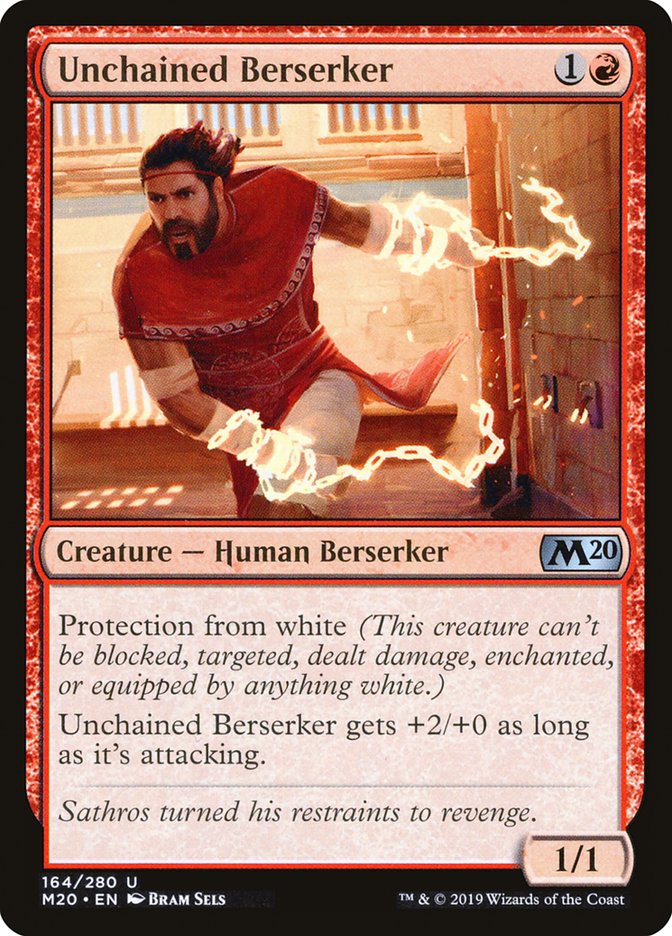 Unchained Berserker [Core Set 2020] | Gear Gaming Fayetteville