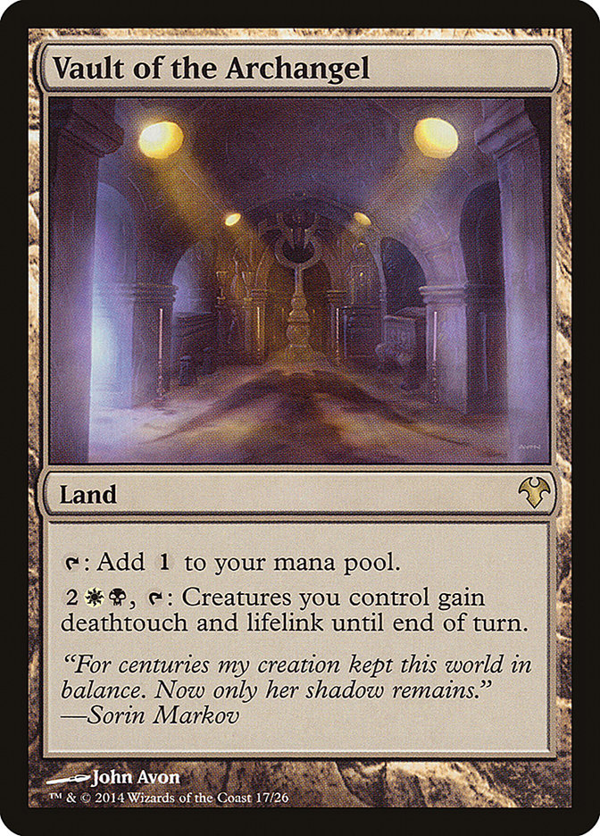 Vault of the Archangel [Modern Event Deck 2014] | Gear Gaming Fayetteville