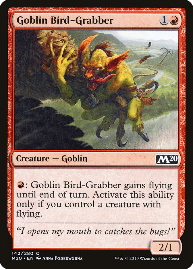 Goblin Bird-Grabber [Core Set 2020] | Gear Gaming Fayetteville