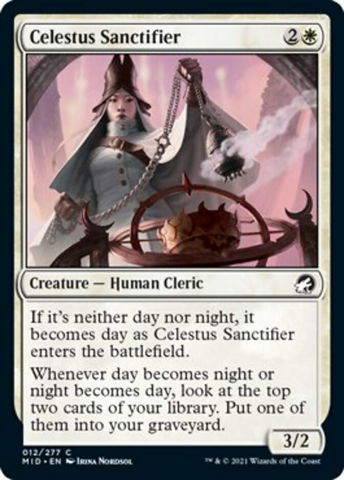 Celestus Sanctifier [Innistrad: Midnight Hunt] | Gear Gaming Fayetteville