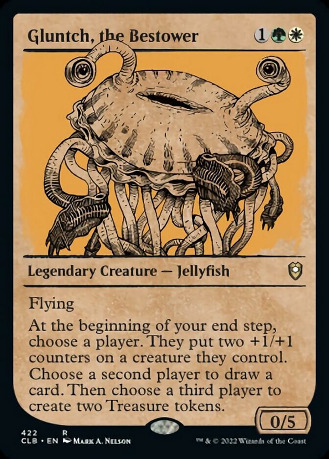 Gluntch, the Bestower (Showcase) [Commander Legends: Battle for Baldur's Gate] | Gear Gaming Fayetteville