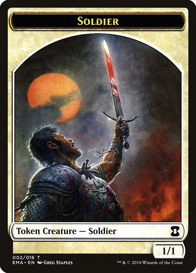 Soldier Token [Eternal Masters Tokens] | Gear Gaming Fayetteville