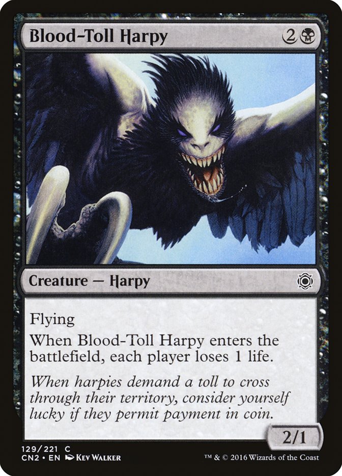 Blood-Toll Harpy [Conspiracy: Take the Crown] | Gear Gaming Fayetteville