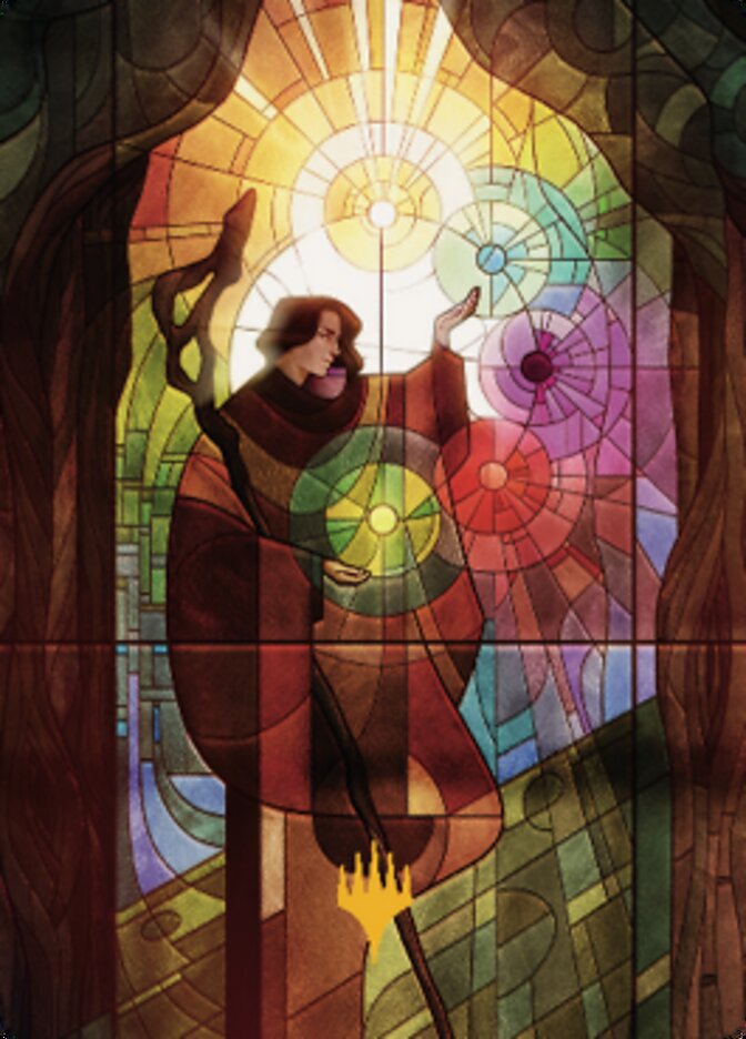 Jodah, the Unifier Art Card (Gold-Stamped Signature) [Dominaria United Art Series] | Gear Gaming Fayetteville