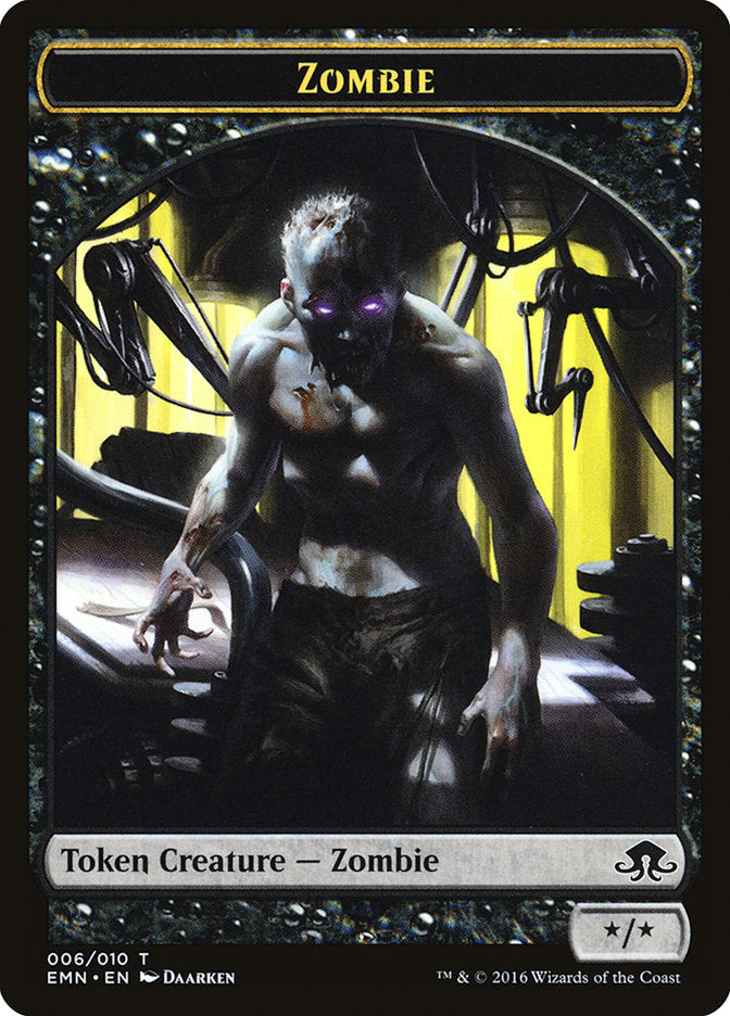 Zombie Token (006/010) [Eldritch Moon Tokens] | Gear Gaming Fayetteville