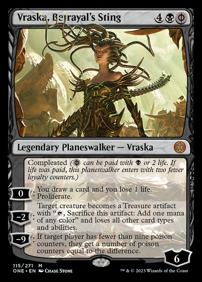 Vraska, Betrayal's Sting [Phyrexia: All Will Be One] | Gear Gaming Fayetteville