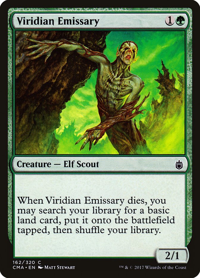 Viridian Emissary [Commander Anthology] | Gear Gaming Fayetteville