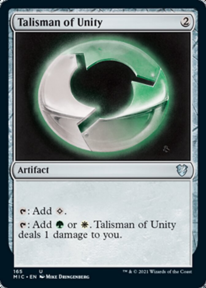 Talisman of Unity [Innistrad: Midnight Hunt Commander] | Gear Gaming Fayetteville
