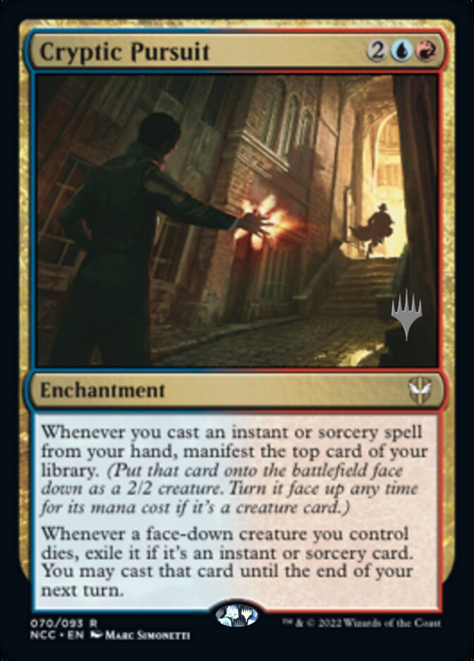 Cryptic Pursuit (Promo Pack) [Streets of New Capenna Commander Promos] | Gear Gaming Fayetteville