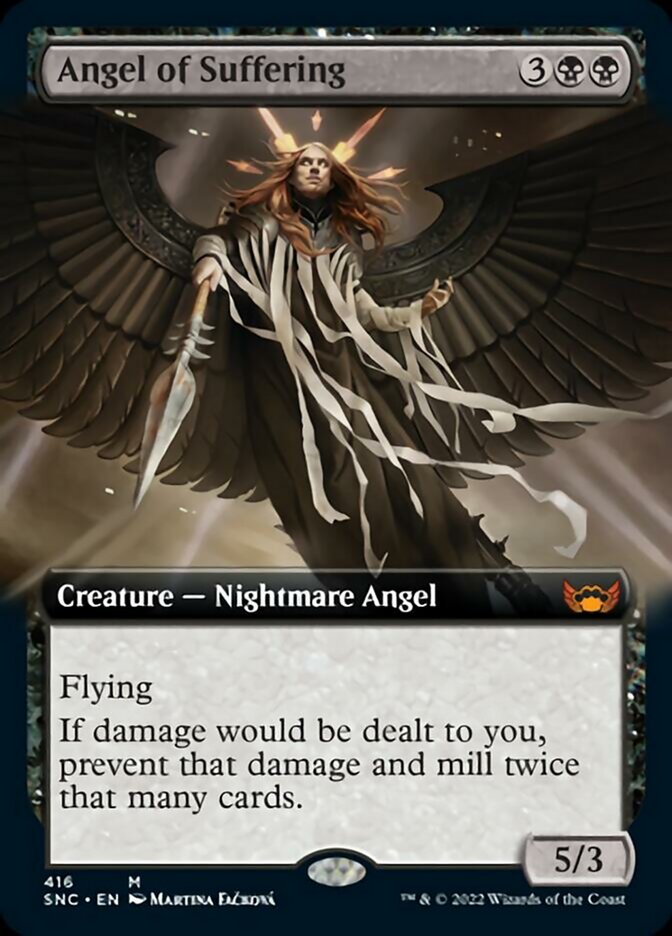 Angel of Suffering (Extended Art) [Streets of New Capenna] | Gear Gaming Fayetteville