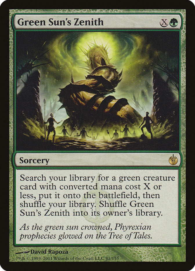 Green Sun's Zenith [Mirrodin Besieged] | Gear Gaming Fayetteville