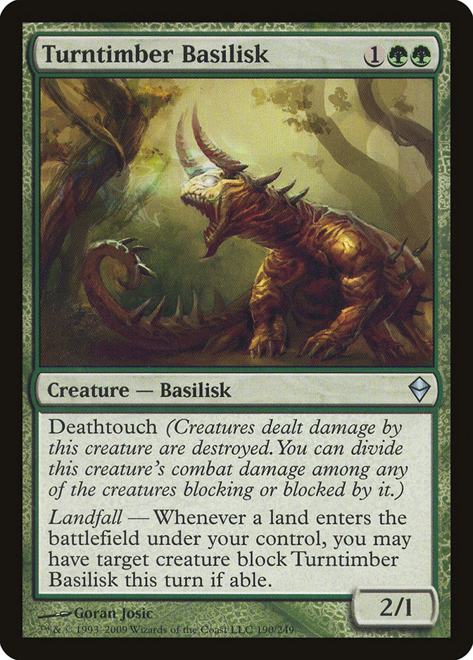 Turntimber Basilisk [Zendikar] | Gear Gaming Fayetteville